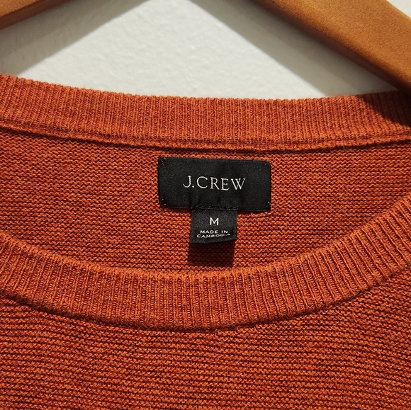J Crew Crewneck Cotton Sweater - Picture 2 of 4